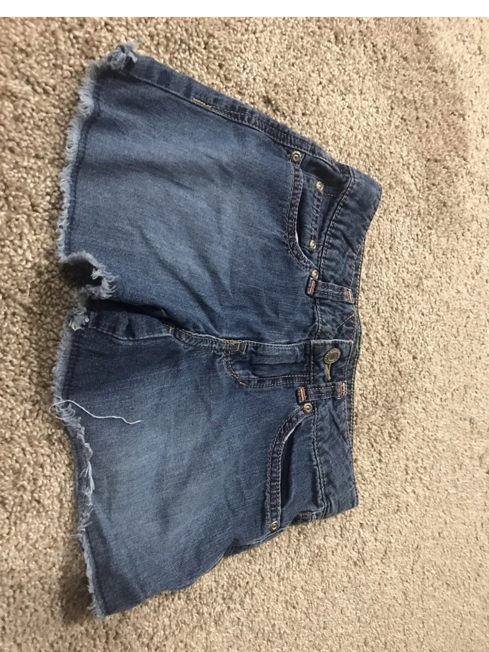 Vintage Faded Glory Size 8 Girls Denim Shorts